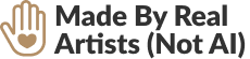 Made by real artists (not AI)