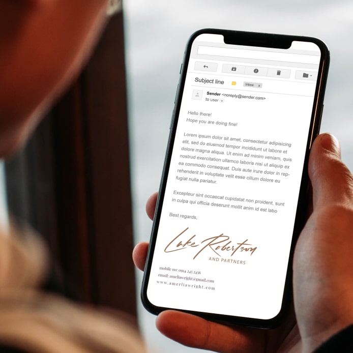 Customer using their Photologo
