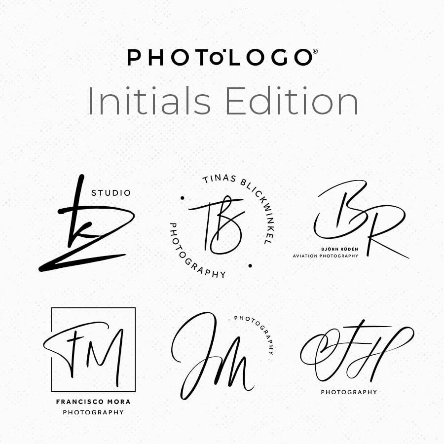 Amas tu firma Photologo®. Ahora es el momento de expandir tu kit de marca con una versión sutil y compacta para que se adapte aún a más sitios. 
