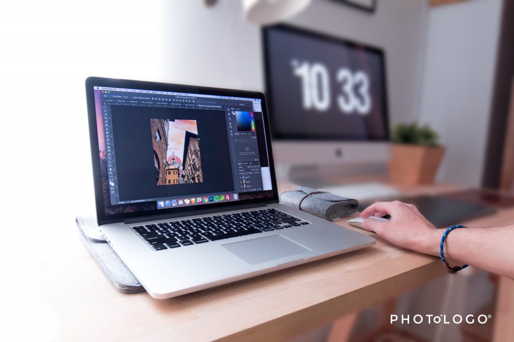 add logo to photo lightroom